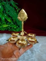 Arumuga Vel vilaku-Brass - Image 2