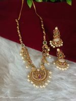 Antique Chandbali Neckset - Image 3