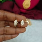 Impon earrings - J-stud
