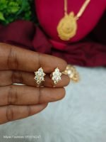 Impon earrings - J-stud