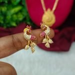 AD peacock Earrings
