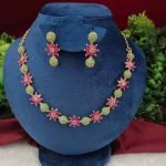 AD Floral Necklace