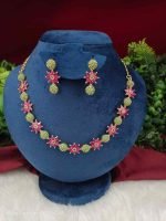 AD Floral Necklace